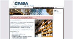 Desktop Screenshot of cimsalogistics.com