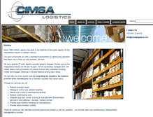 Tablet Screenshot of cimsalogistics.com